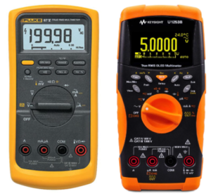 Fluke 87V VS Agilent U1253B Multimeters